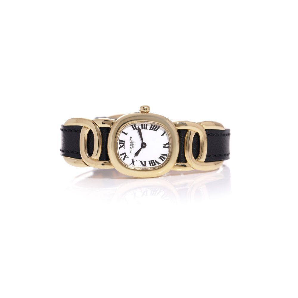 Vintage Patek Philippe Golden Ellipse 18ct Yellow Gold Quartz Watch, Ref. 4830. Made in Switzerland, Circa 1990s