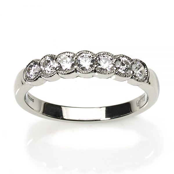 Diamond Half Eternity Ring