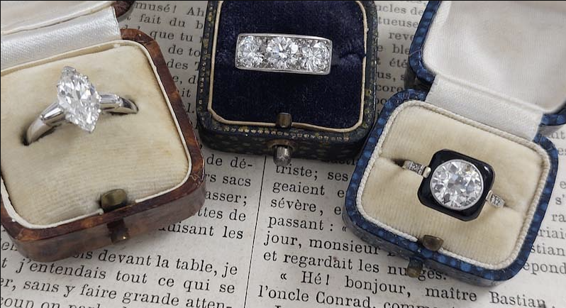 This Months Top 10 Antique and Vintage Engagement Rings