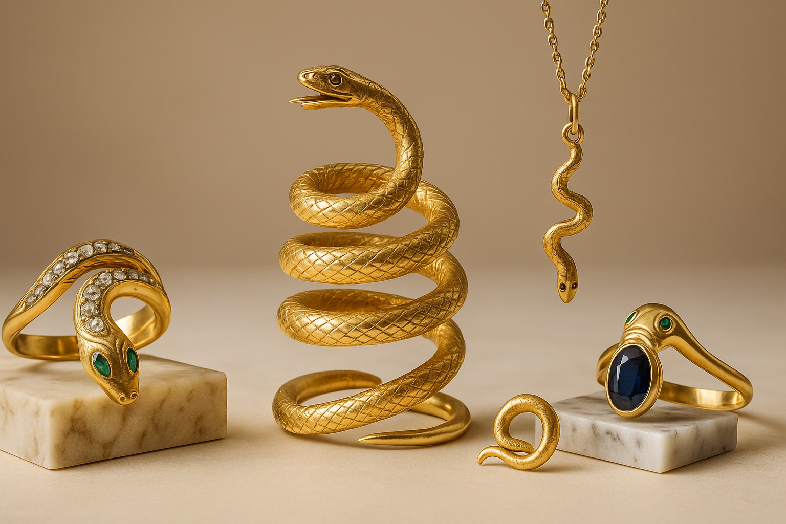 Meaning Behind Antique Snake and Serpent Jewellery