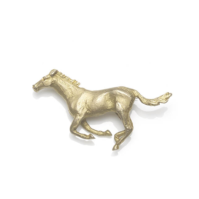 Horse brooch
