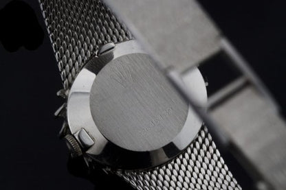 Vintage Rolex 18ct White Gold Manual Watch with Diamond Bezel