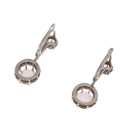 Vintage 1940s Rose Cut Diamond Drop Earrings