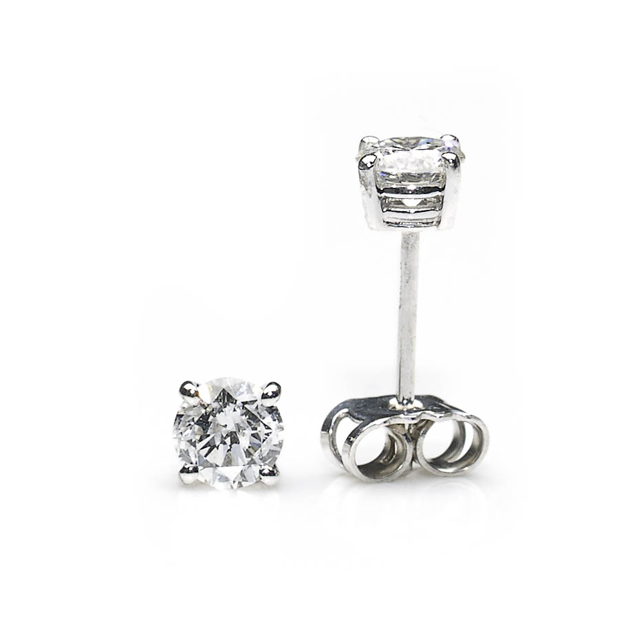 Diamond Ear Studs