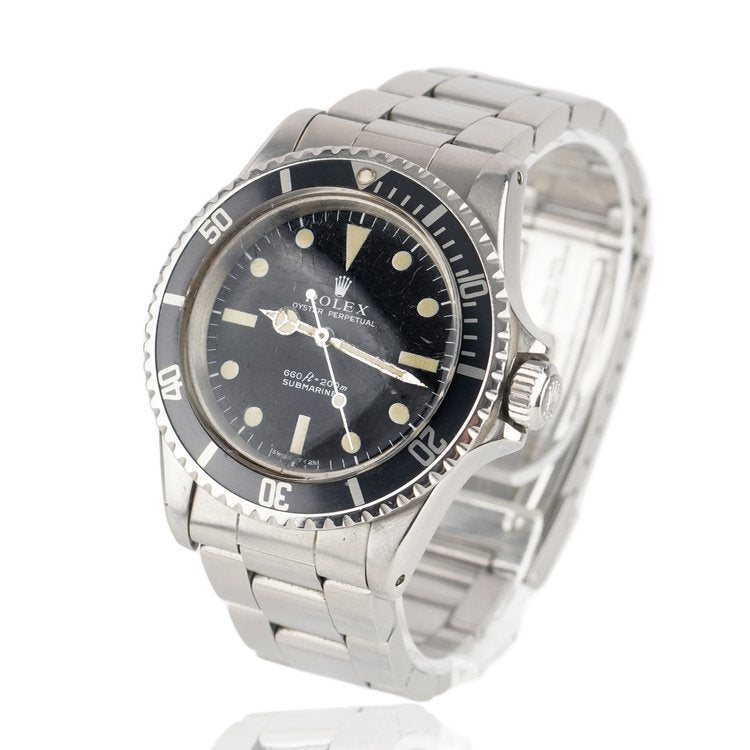 Vintage Rolex Submariner Mark I Watch in Original Condition