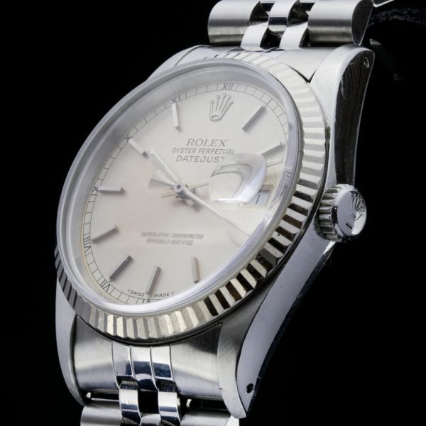 Vintage Rolex Oyster Perpetual Datejust 16234 Steel Automatic Watch