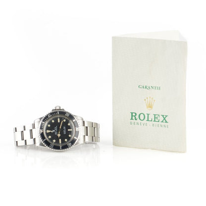 Vintage Rolex Submariner Mark I No Date Watch Ref 5513 in Original Condition, Circa 1977