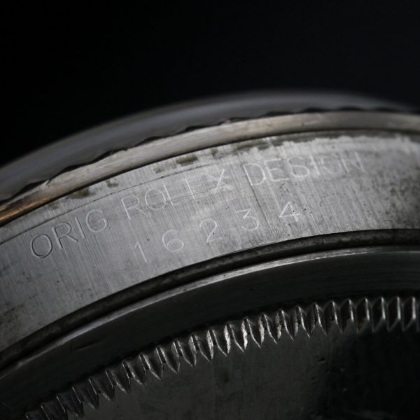 Vintage 1970s Rolex Oyster Perpetual Datejust 16234 Stainless Steel Automatic Watch