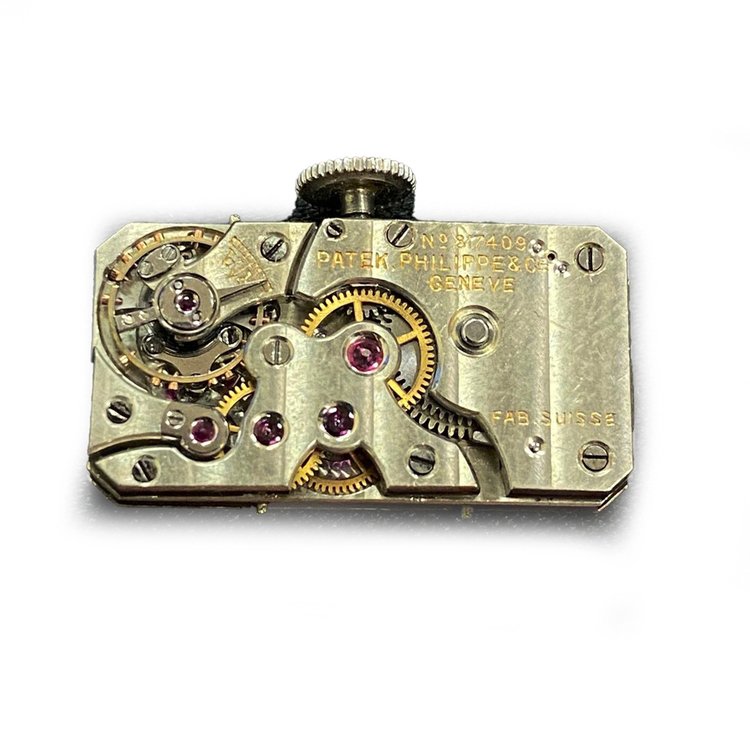 Patek Philippe Art Deco Diamond Platinum Watch