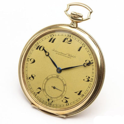 IWC Vintage 14ct Gold Manual Pocket Watch, Circa 1940s