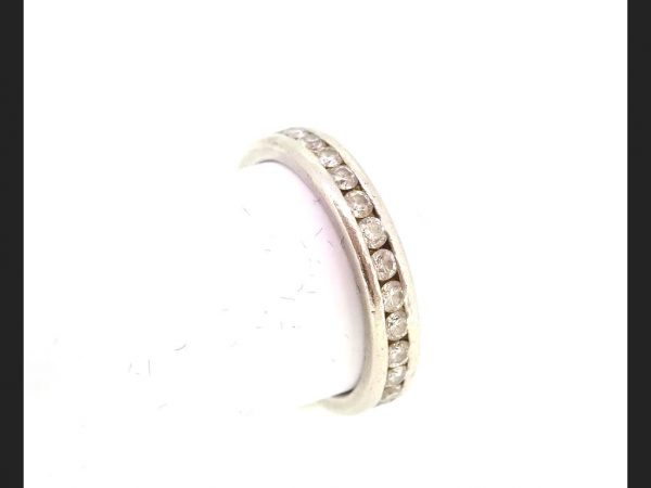 Full Eternity Diamond Ring, 1.00 carats, Platinum