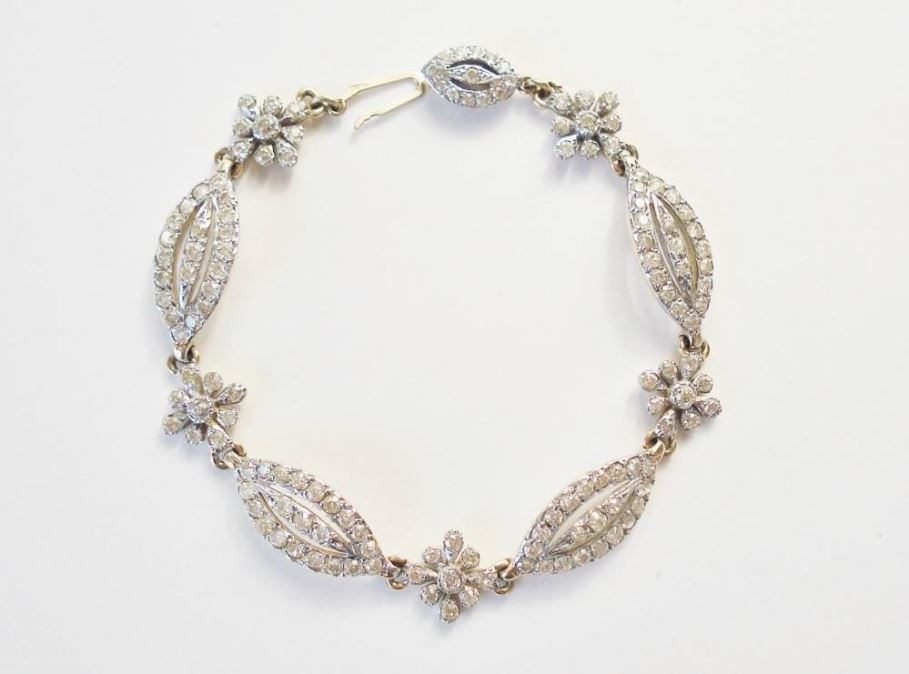 Antique Edwardian Diamond Bracelet