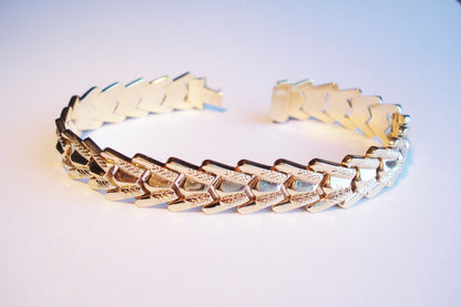Vintage Gold Link Bracelet