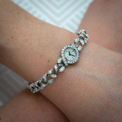 Cartier Vintage Diamond Cocktail Watch 