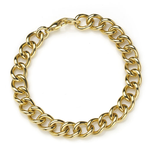 Curb Solid Link Bracelet