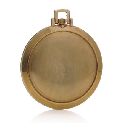 Vintage Kody 18ct Yellow Gold Ultra Thin Open Face Pocket Watch, Made in Switzerland, Circa 1965-1970s
