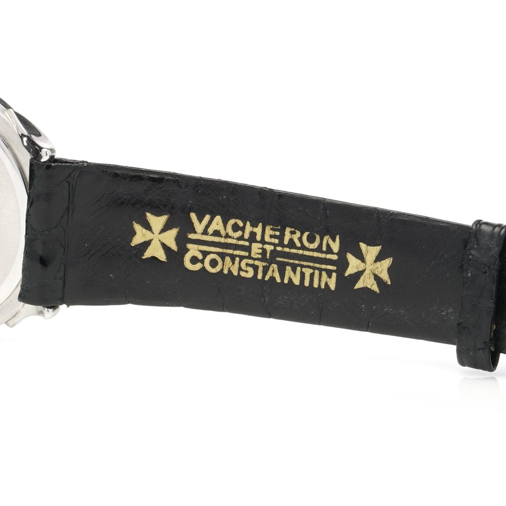 Vintage Vacheron Constantin 18ct White Gold Ladies Manual Winding Watch with Diamond Bezel