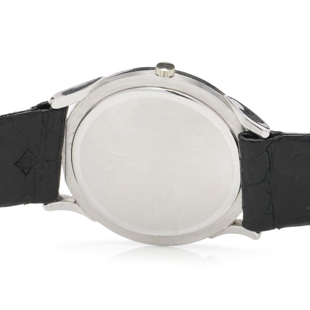 Vintage Vacheron Constantin 18ct White Gold Ladies Manual Winding Watch with Diamond Bezel