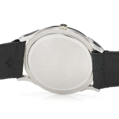 Vintage Vacheron Constantin 18ct White Gold Ladies Manual Winding Watch with Diamond Bezel