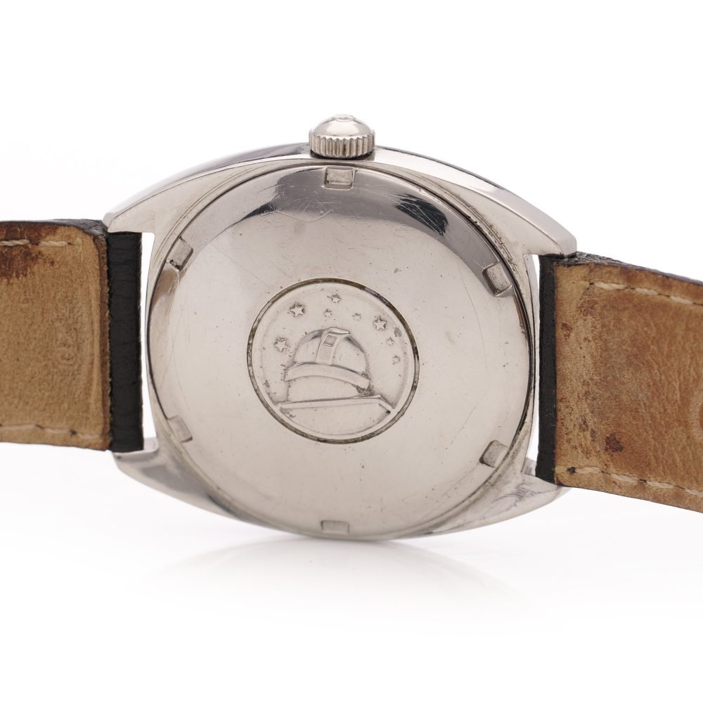 Vintage 1960s Omega Stainless Steel Constellation Watch Day/Date Automatic Watch, Reference 168.005