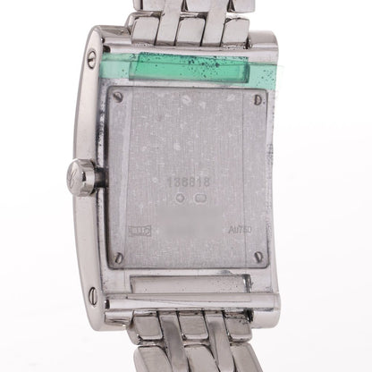 Chopard H 18ct White Gold Diamond Watch Box Papers 3.48 carats