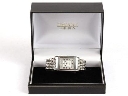 Jaeger-LeCoultre Reverso Classique Stainless Steel Medium Size Gents Watch