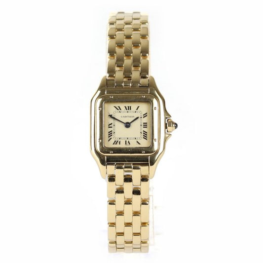 Ladies Cartier Panthere Small Size 18ct Gold Watch 22mm