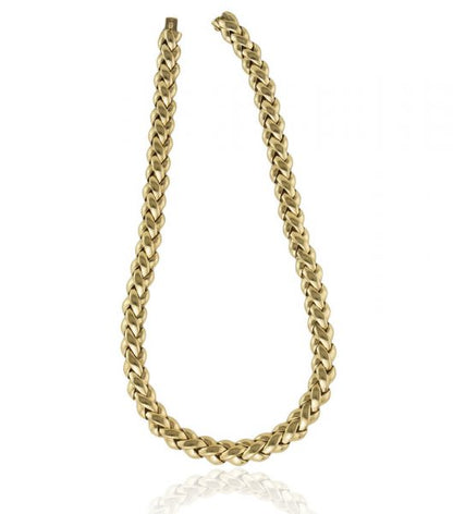 Vintage Van Cleef & Arpels 18 Carat Solid Gold Ladies Necklace, circa 1990s