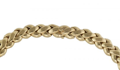 Vintage Van Cleef & Arpels 18 Carat Solid Gold Ladies Necklace, circa 1990s