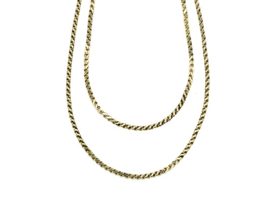 Vintage Long Gold Chain