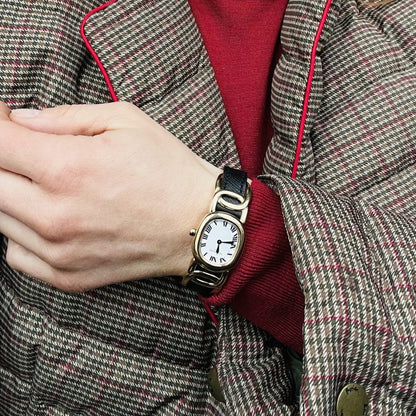 Vintage Patek Philippe Golden Ellipse 18ct Yellow Gold Quartz Watch, Ref. 4830. Made in Switzerland, Circa 1990s