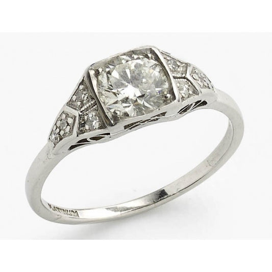 Vintage Diamond Engagement Ring