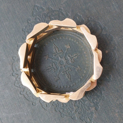 Vintage Gold Tank Bracelet