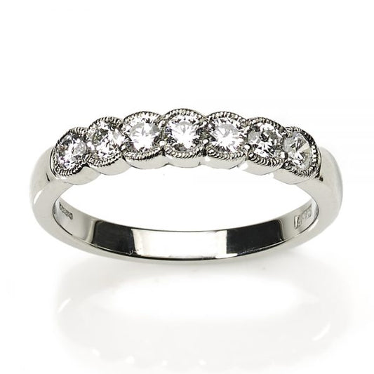 Diamond Half Eternity Ring
