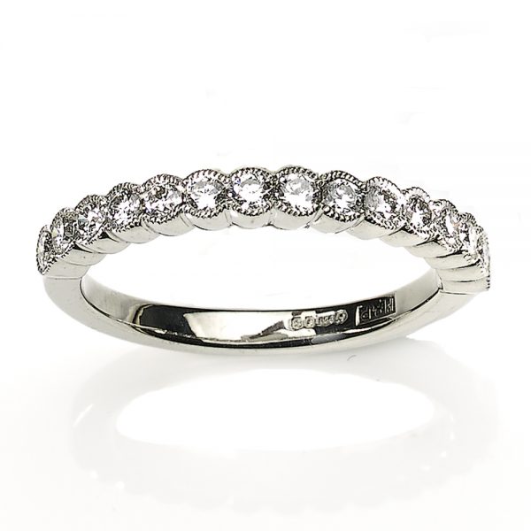 Diamond Half Eternity Ring